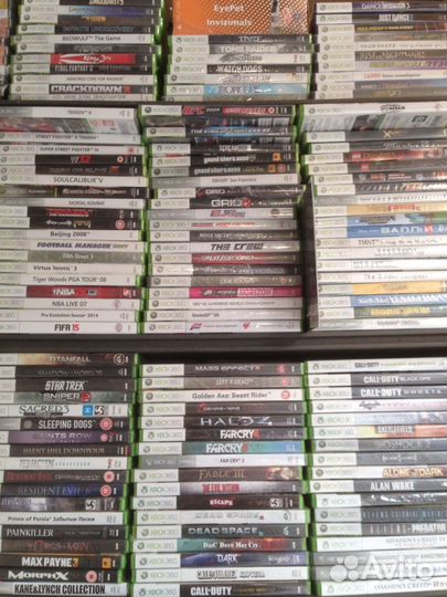 Диски для X-BOX360 и X-BOX ONE лицензия новые