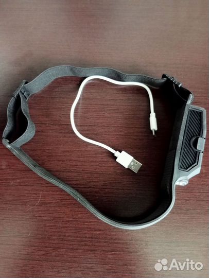 Налобный фонарь аккумуляторный