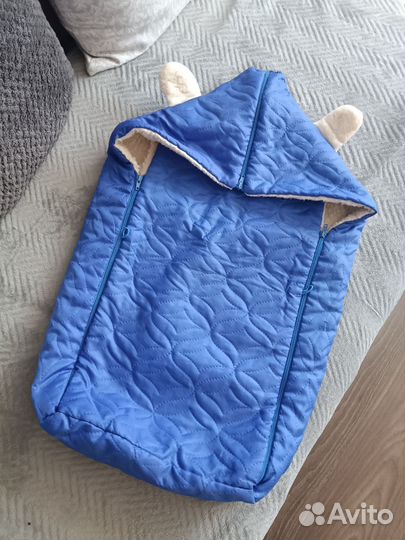 Зимний конверт в коляску