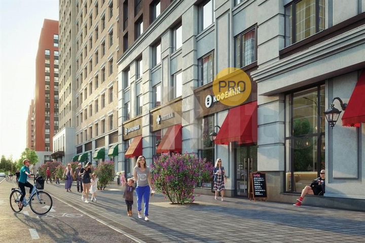 2-к. квартира, 59,7 м², 4/17 эт.