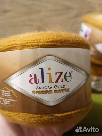 Пряжа Alize angora gold