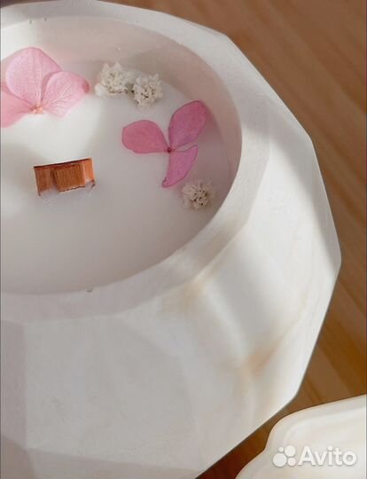 Свеча ароматическая Розовое шампанское