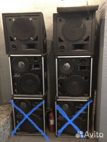 Эстрадные колонки купить в Москве | Электроника | Авито