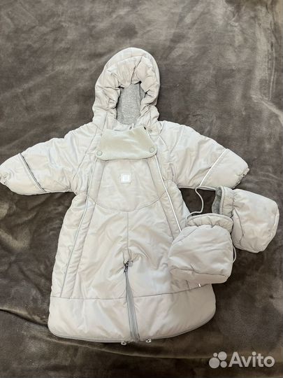 Комбинезон трансформер зима осень 68-74