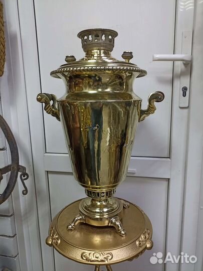 Самовар на дровах старинный.Баташев