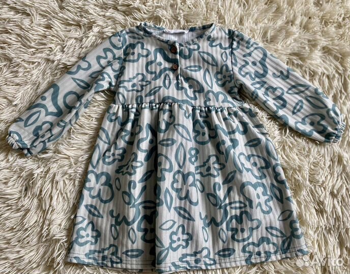 Платье для девочки zara размер 3-4 года