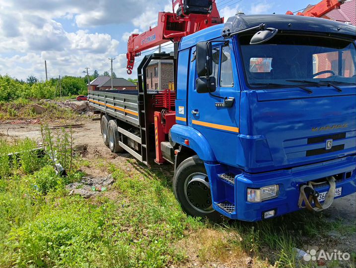 КамАЗ 65117-N3 с КМУ, 2011