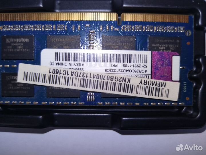 Оперативная память ddr3 для ноутбука 4gb