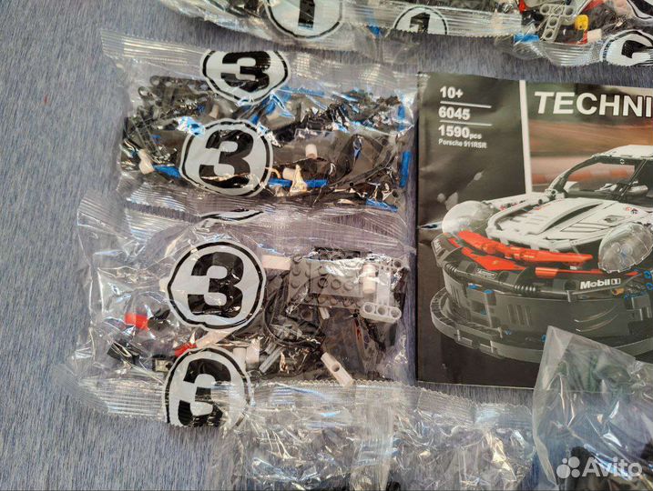 Новый Porsche 911 RSR (аналог Lego 42096)