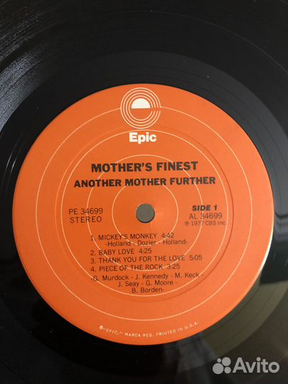 Mother's Finest– Another Mother Further, Funk-Rock