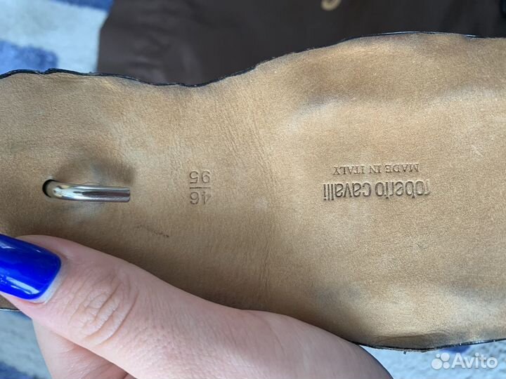 Ремень roberto cavalli крокодил