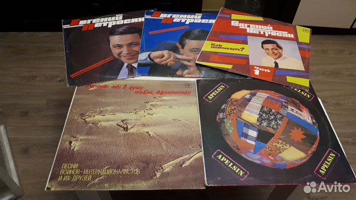 20 пластинок Toto, P.Abdul, Киркоров, Токарев