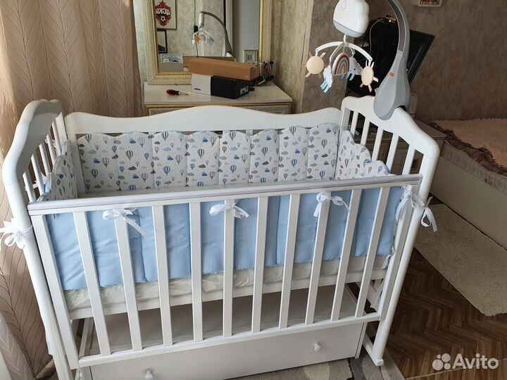 Бортики в кроватку