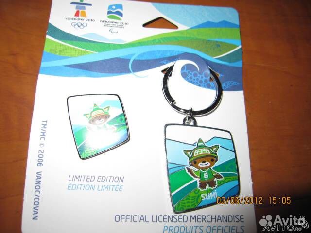 Значки с Олимпиады в Ванкувере