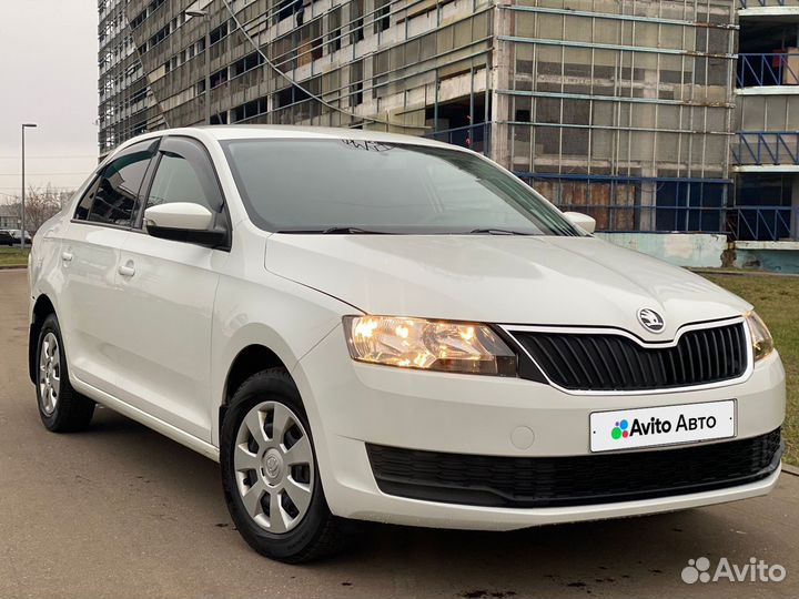 Skoda Rapid 1.6 МТ, 2018, 106 000 км