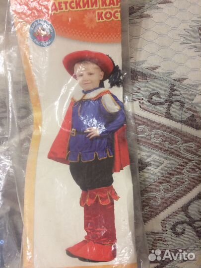 Новогодний костюм кот в сапогах