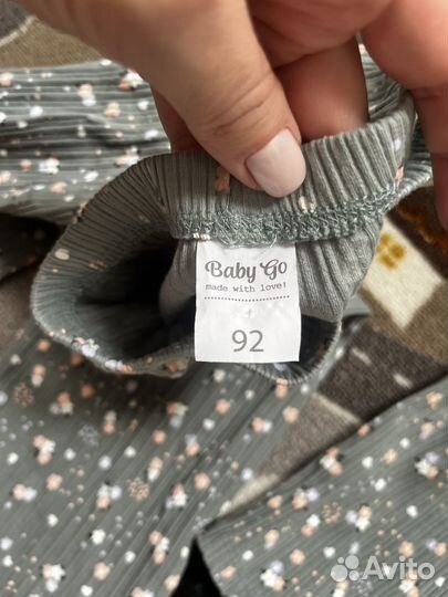 Костюм для девочки на лето 92