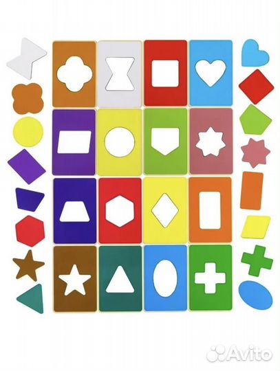 Развивающие игрушки. Досочки Сегена