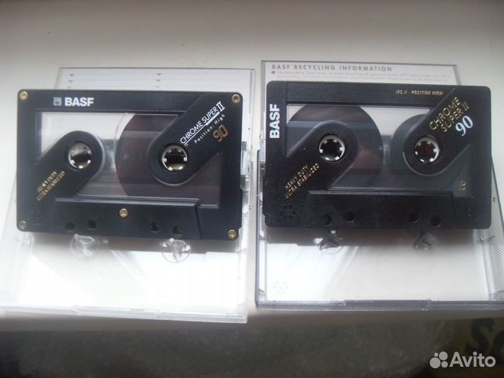 Аудиокассеты Basf II тип хром