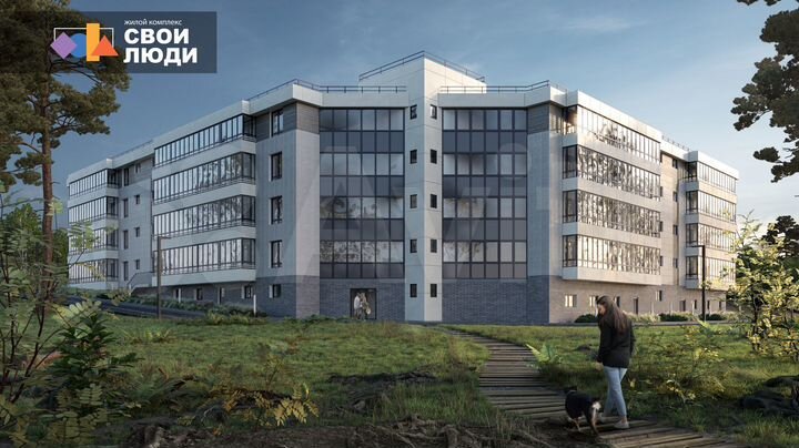 Квартира-студия, 28 м², 1/4 эт.