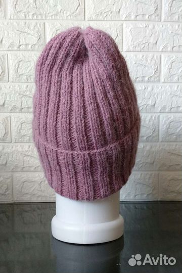 Шапка женская вязаная ручная работа