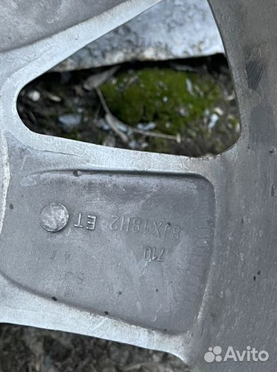 Диски skoda Audi vw vag r18