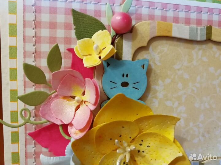 Открытка ручной работы