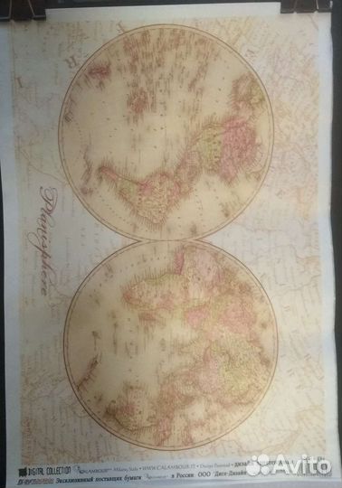 Декупажная карта