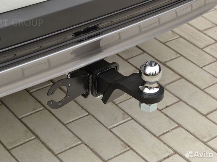 Фаркоп под квадрат Geely Tugella FY11, 2020+ PT Gr