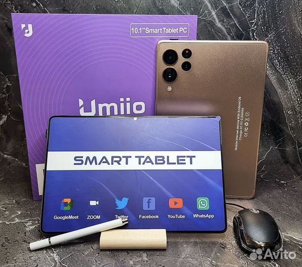 Планшет Umiio P80 / новый с клавиатурой