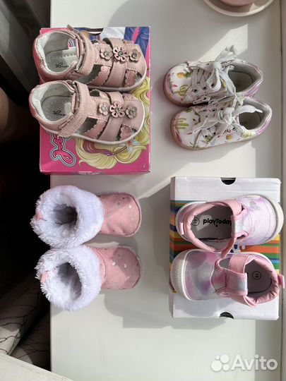 Обувь пакетом сандалии кеды чуни 20