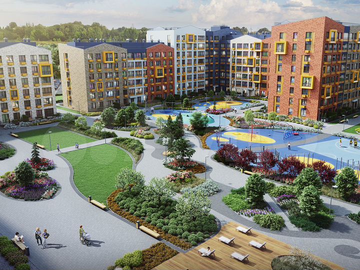 1-к. квартира, 35,8 м², 5/8 эт.