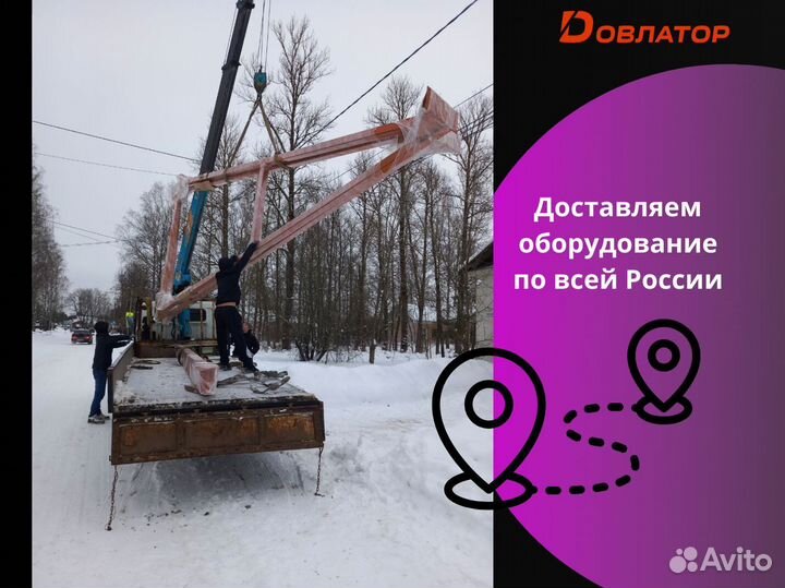 Кран козловой погрузочный усиленный мпу