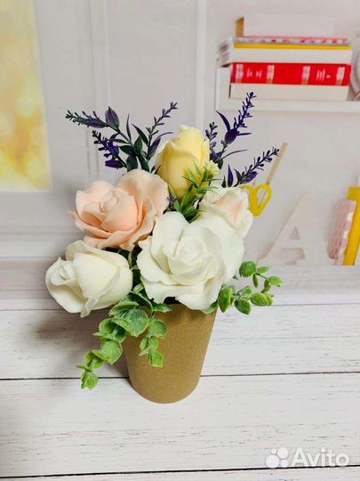 Букет из мыла