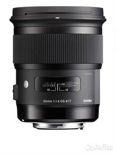 Sigma 50 mm 1.4 Art for Canon