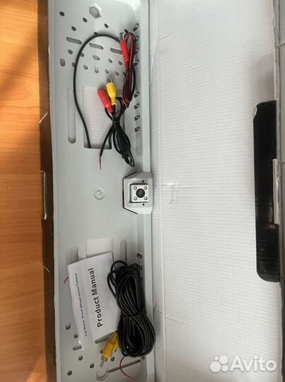 Камера заднего хода с рамкой под номер