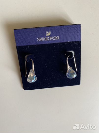 Серьги кулон swarovski оригинал galett lunar
