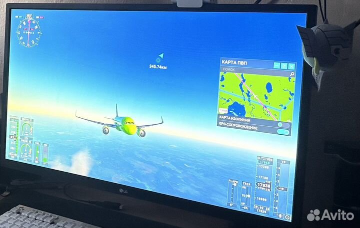 Монитор 27 дюймов LG 27GK750F 240 гц