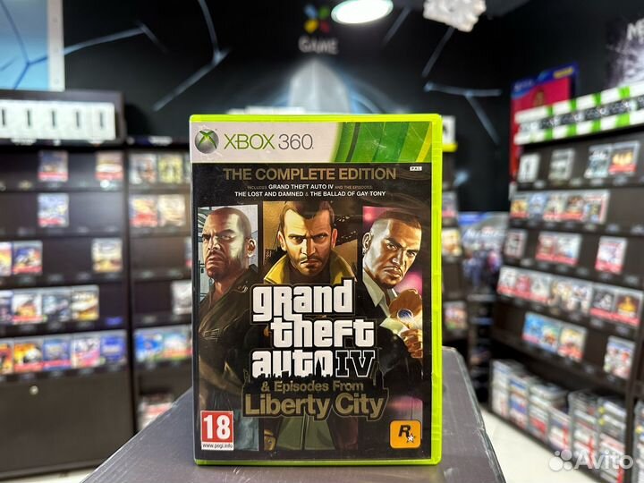 Игры для Xbox 360: GTA IV: The Complete Edition (3