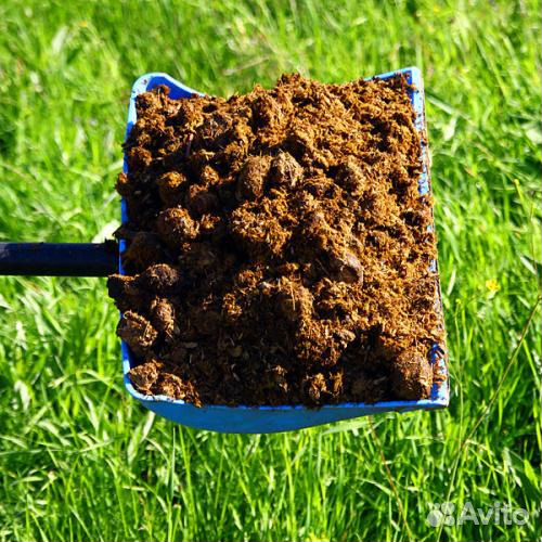 Конский навоз в мешках