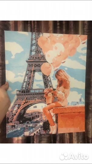 Готовая картина по номерам