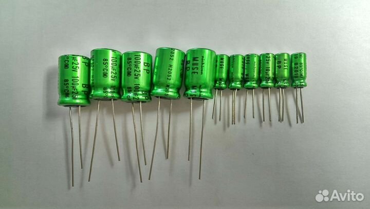 Оригинальные nichicon BP FG KZ KW