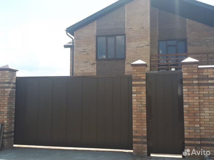 Откатные ворота дорхан монтаж до 72 ч