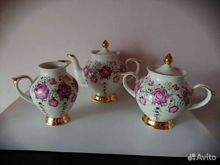 Чайный сервиз Городницкий фарфор 80-х годов