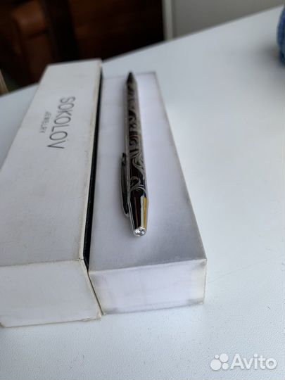 Ручка серебро