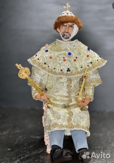 Авторская кукла ручной работы Иван Грозный(Бунша)