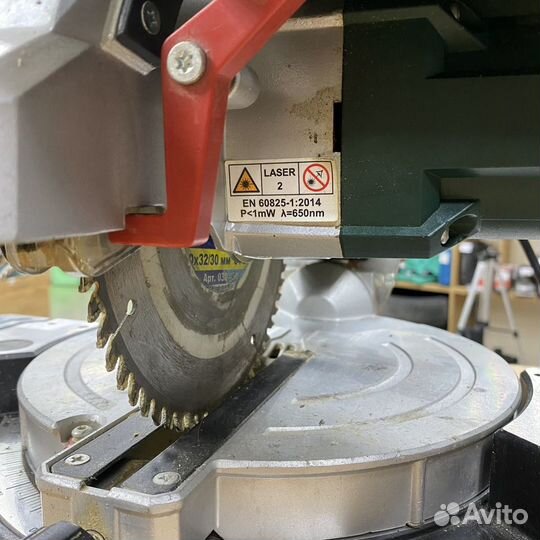 Торцовочная пила metabo ks 216 m lasercut