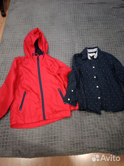 Куртка демисезонные на 4-5 лет