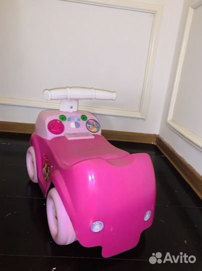 Машинка каталка.Машинка принцесса.Машина Дисней