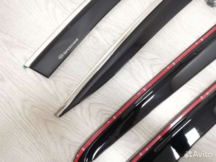 Дефлекторы окон Kia Sportage 2016-2021